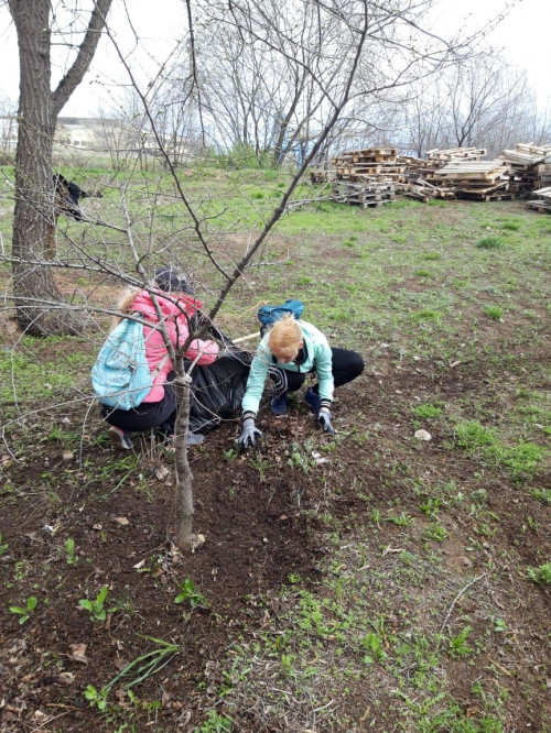 Экологические акции со студентами нашего филиала