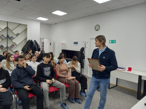 Встреча с писателем Игорем Винниченко