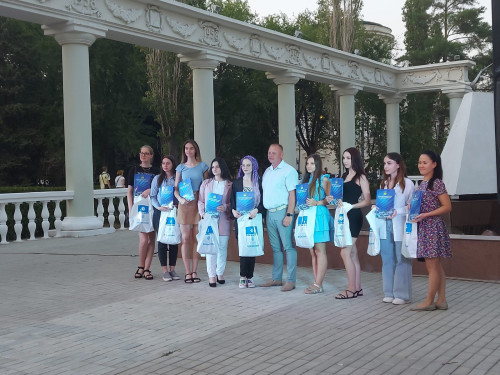 Студенты на городском празднике "Волжские паруса – 21"