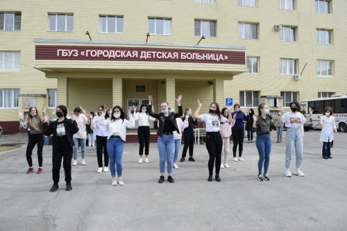 Студенты колледжа приняли участие в акции "День здоровья"