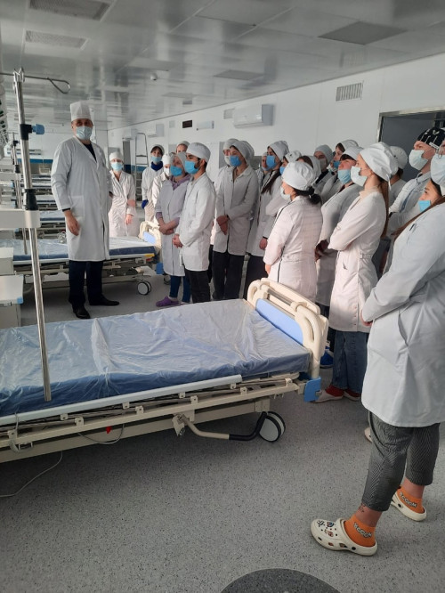 Студенты выпускных групп посетили ГБУЗ "ГБ № 1 им. С.З. Фишера"