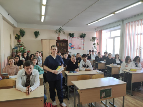 Профориентация от выпускников